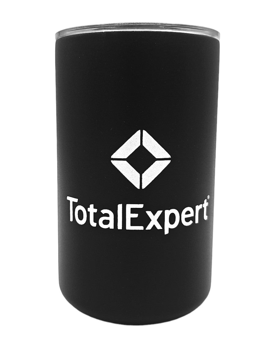 Insulated 11oz Multi-Use Thermal Tumbler or Can Cooler – Matte Black